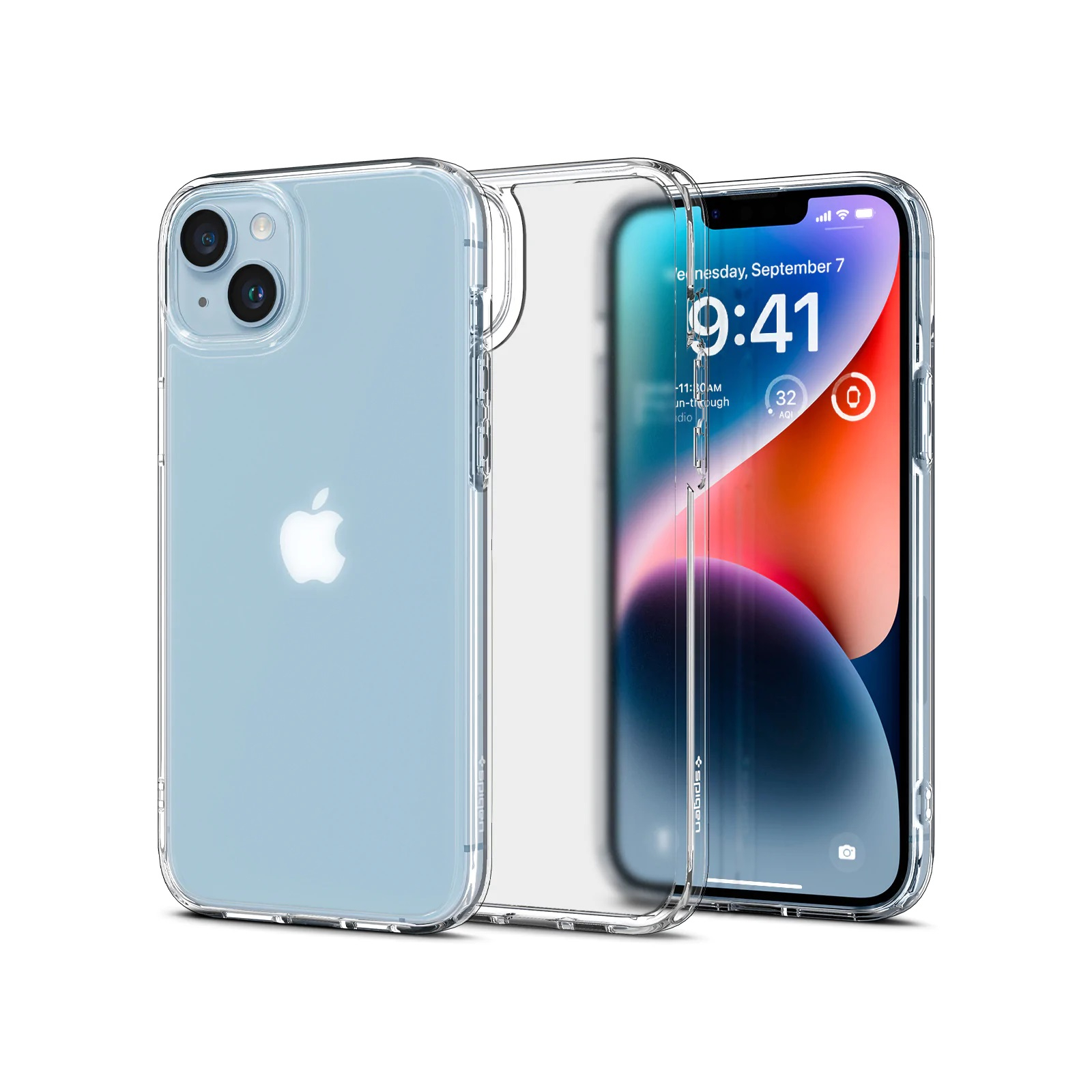 Чехол для мобильного телефона Spigen Apple iPhone 14 Plus Ultra Hybrid, Frost Clear (ACS04900) изображение 7