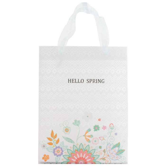Подарочный пакет Axent пластиковый 25х19см, Hello Spring 03 (8503-10-A)