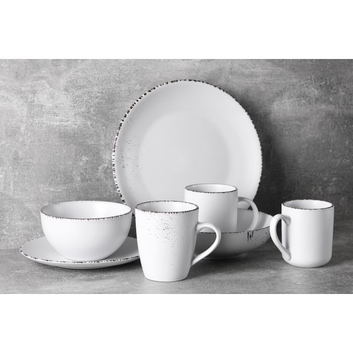 Тарілка Ardesto Lucca Soup 20 см Winter White (AR2920WMC) зображення 2