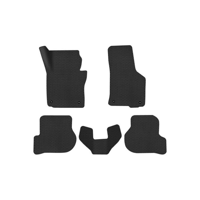 Коврик в салон EVAtech Skoda Octavia A5 (AT, 4 clips) 2004-2013 2 пок (SK12165CE5TL4RBB)