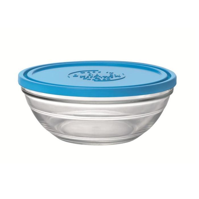 Пищевой контейнер Duralex Lys Rond Blue 1590 мл 20,5 см (9067AM06)