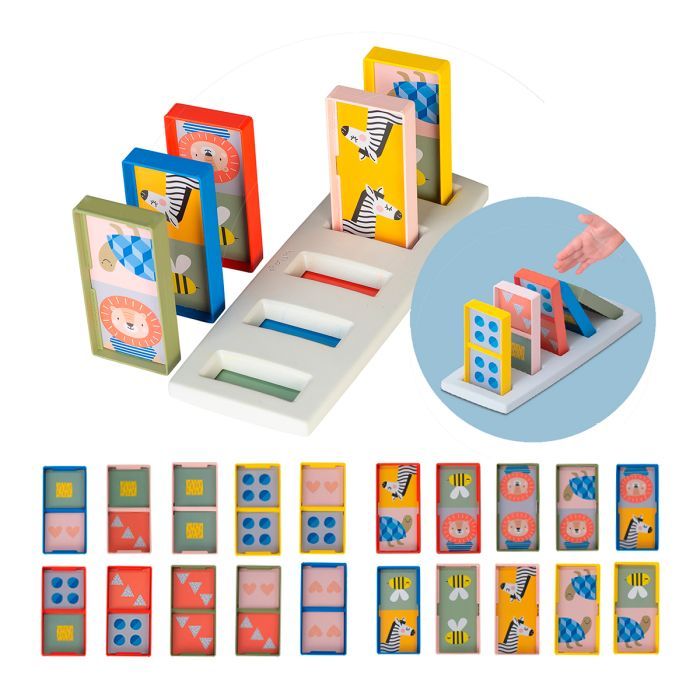 Розвиваюча іграшка Taf Toys Савана – Моє перше доміно (12865) зображення 2