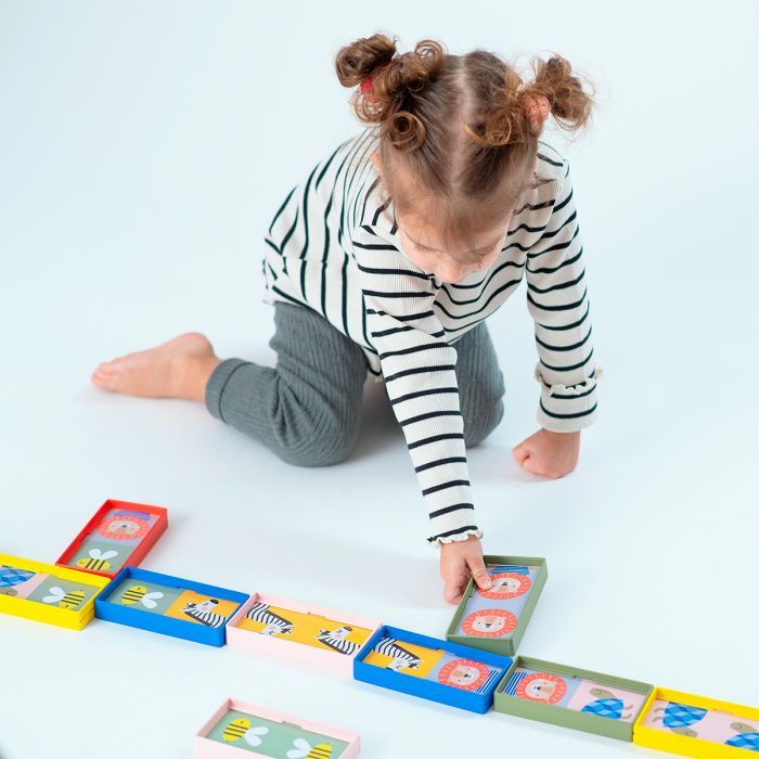 Розвиваюча іграшка Taf Toys Савана – Моє перше доміно (12865) зображення 7