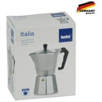 Гейзерная кофеварка Kela Italia 150 мл 3 Cap Silver (10590) изображение 2