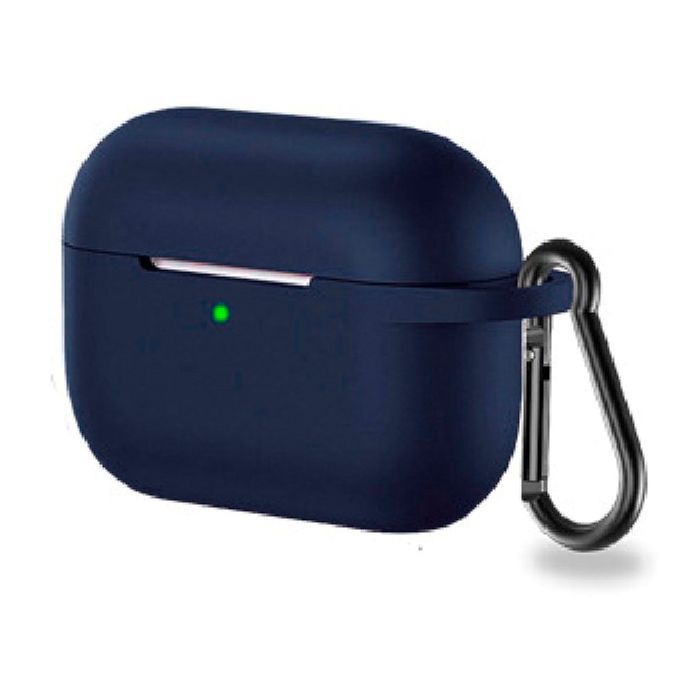 Чехол для наушников BeCover Silicon для Apple AirPods Pro Deep Blue (704479)