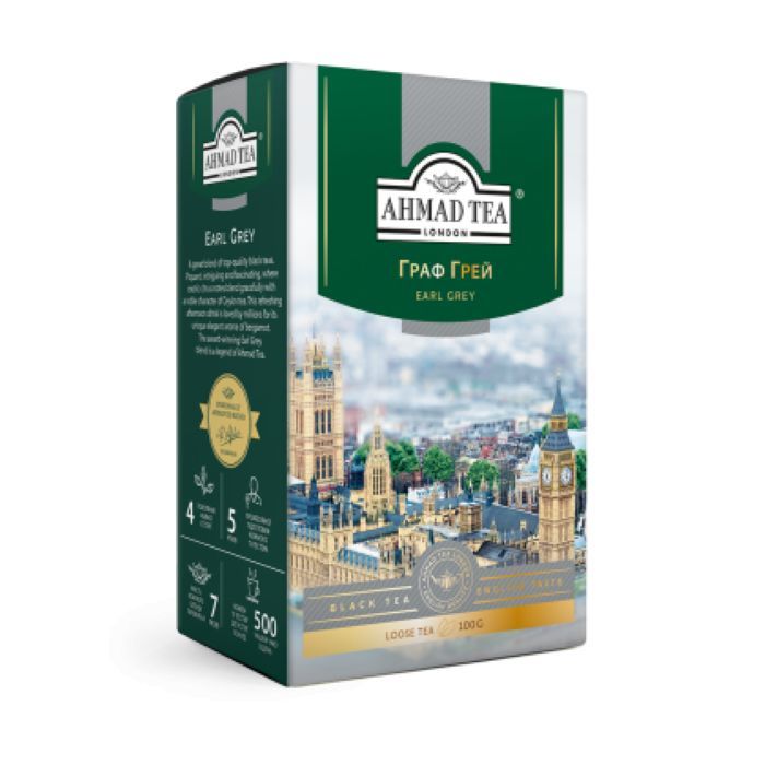 Чай Ahmad Tea Граф Грей листовий 100 г (54881008594)