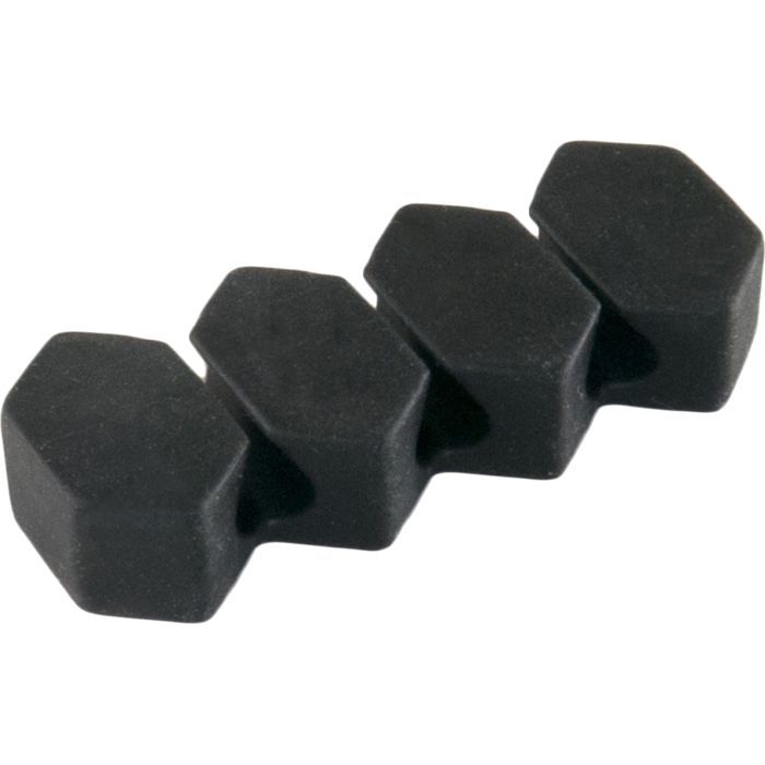 Держатель для кабеля Extradigital CC-963 Cable Clips, Black/Orange (KBC1804) изображение 2