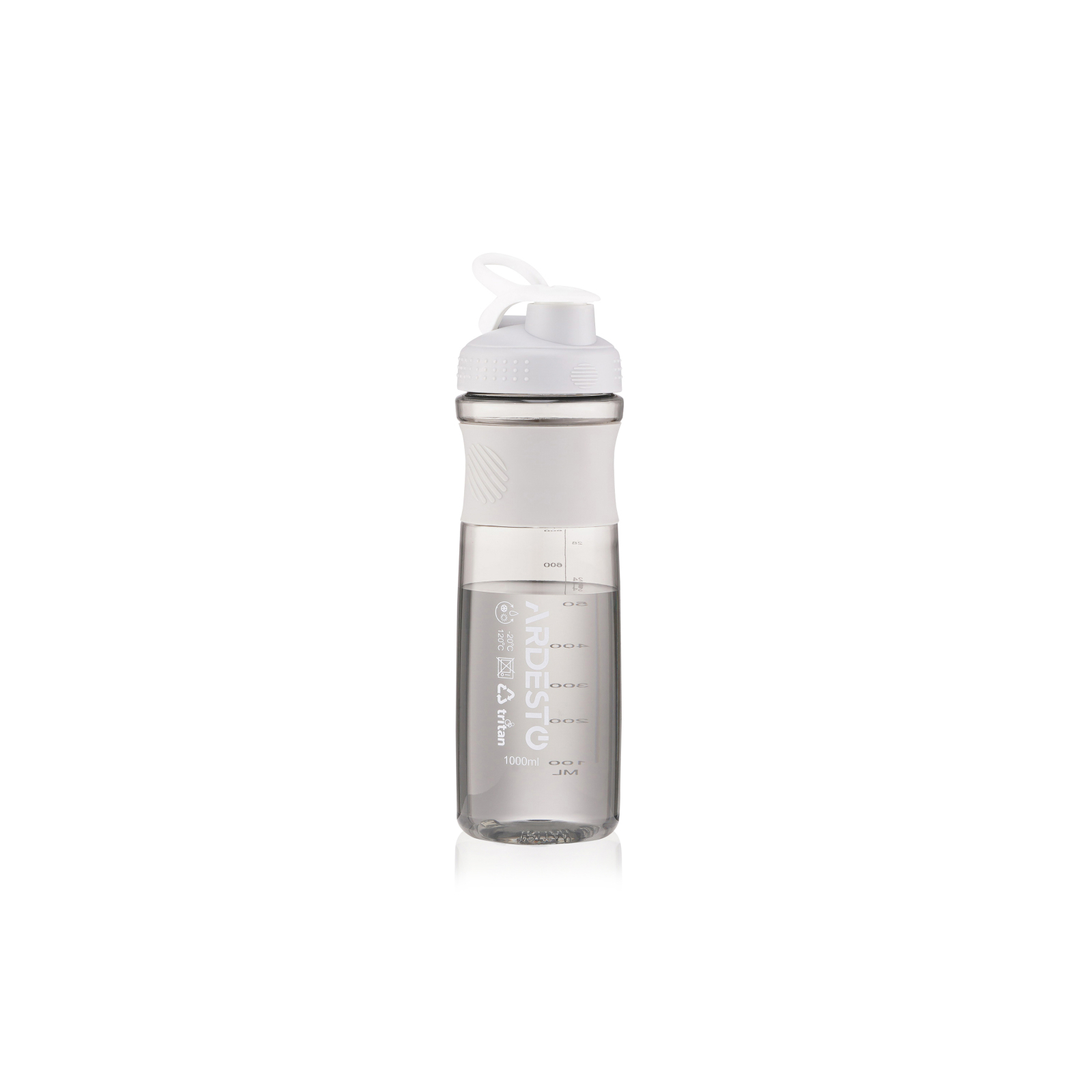 Пляшка для води Ardesto Smart Bottle 1000 мл Red (AR2204TR) зображення 5