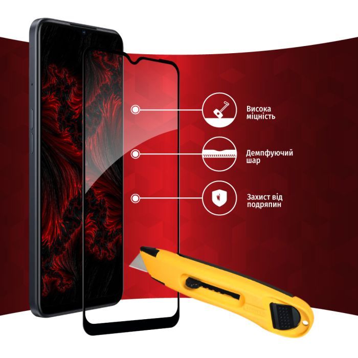 Стекло защитное Intaleo Full Glue Oppo A77 (1283126546334) изображение 4