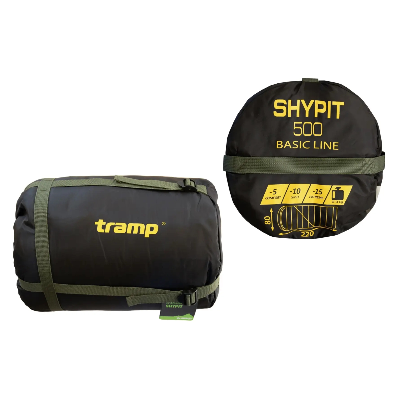 Спальный мешок Tramp Shypit 500 Left Olive (UTRS-062R-L) изображение 12