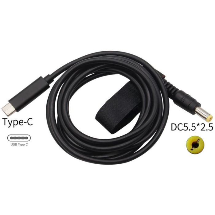 Кабель питания USB Type-C to DC-5.5-2.5 XoKo (XK-DC5525) изображение 2