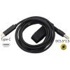 Кабель питания USB Type-C to DC-5.5-2.5 XoKo (XK-DC5525) изображение 2