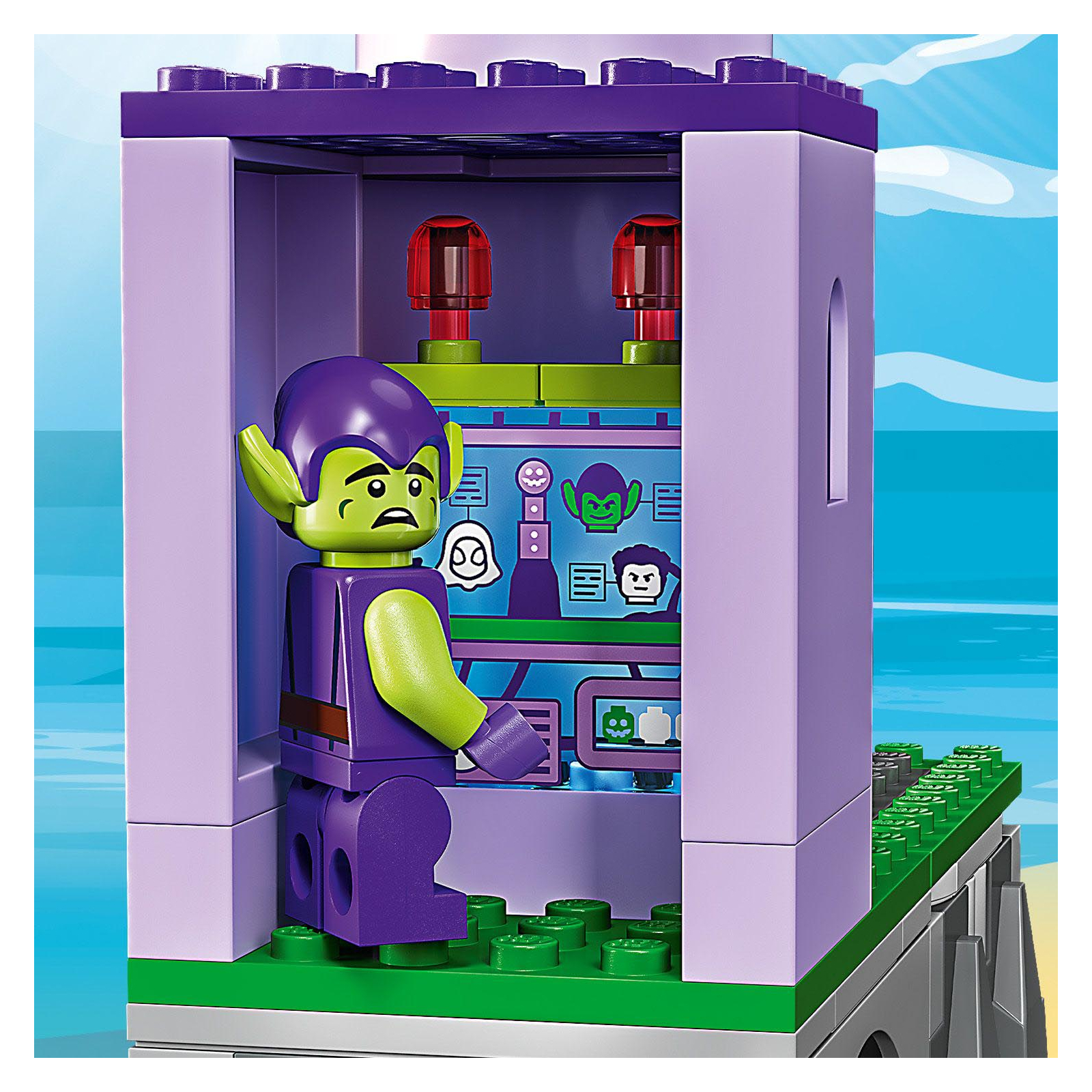 Конструктор LEGO Marvel Команда Павука на маяку Зеленого Гобліна 149 деталей (10790) зображення 5