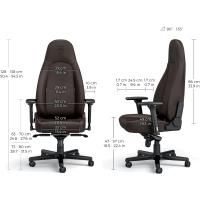 Кресло игровое Noblechairs Icon Java Edition (NBL-ICN-PU-JED) изображение 7