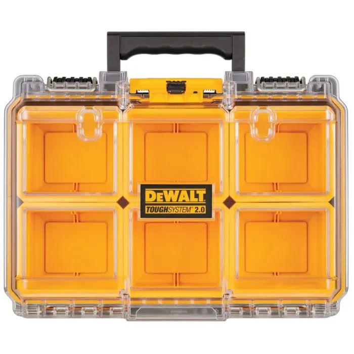 Ящик для инструментов DeWALT TOUGHSYSTEM 2.0 1/2, 261х385х124 мм (DWST83392-1) изображение 4