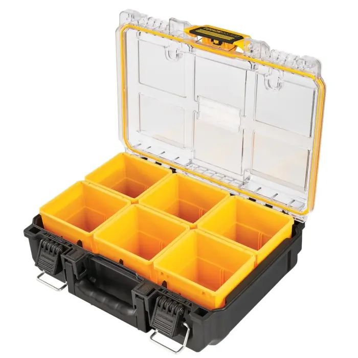 Ящик для инструментов DeWALT TOUGHSYSTEM 2.0 1/2, 261х385х124 мм (DWST83392-1) изображение 6