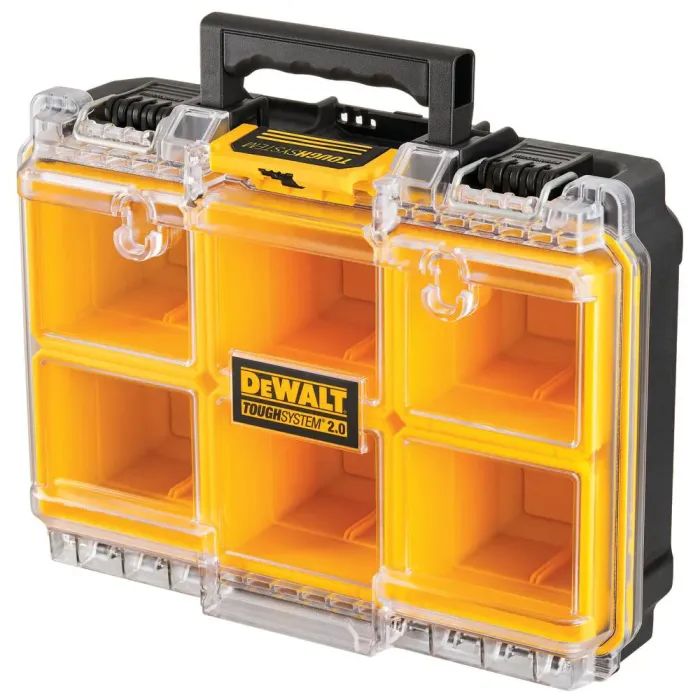 Ящик для инструментов DeWALT TOUGHSYSTEM 2.0 1/2, 261х385х124 мм (DWST83392-1) изображение 8