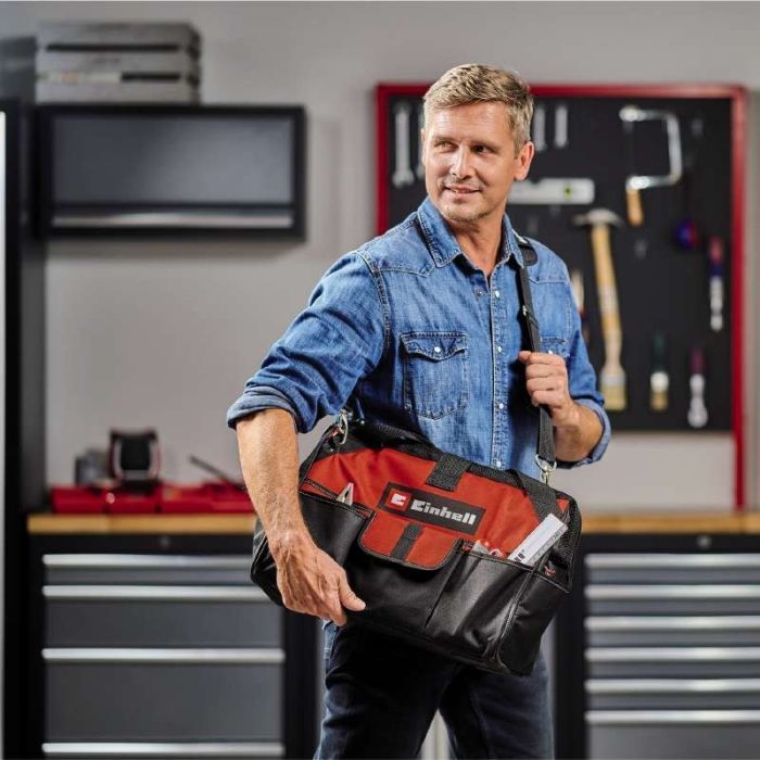 Сумка для инструмента Einhell Bag 45/29, 20 кг, 45х22х29 см, 1.15 кг (4530074) изображение 2