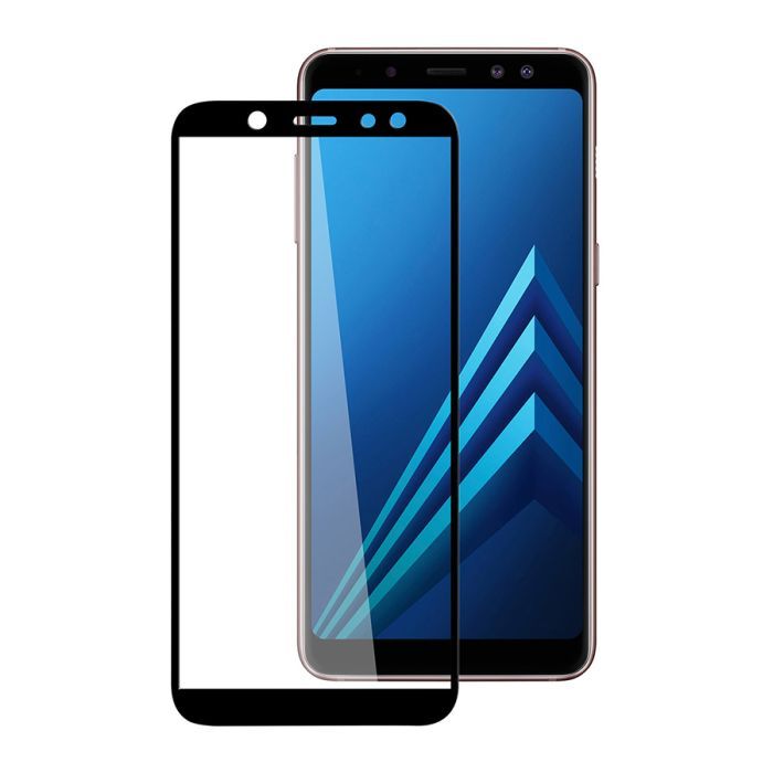 Скло захисне PowerPlant Full screen Samsung Galaxy A6+ (SM-A605) Black (GL605323)