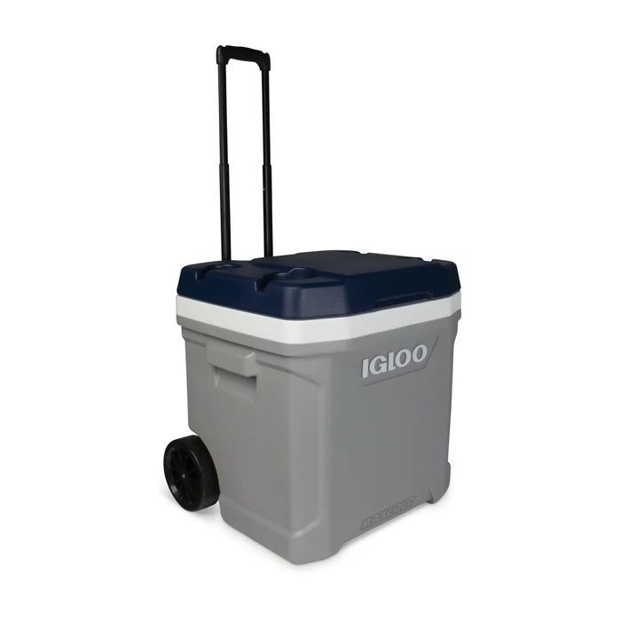 Термобокс Igloo Maxcold Latitude 62 Roller 56 л Grey/Blue (0342233469668) зображення 3