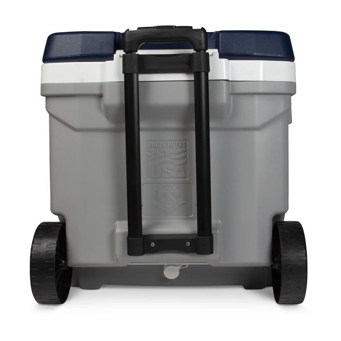 Термобокс Igloo Maxcold Latitude 62 Roller 56 л Grey/Blue (0342233469668) зображення 5