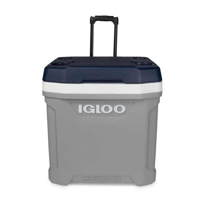 Термобокс Igloo Maxcold Latitude 62 Roller 56 л Grey/Blue (0342233469668) зображення 6