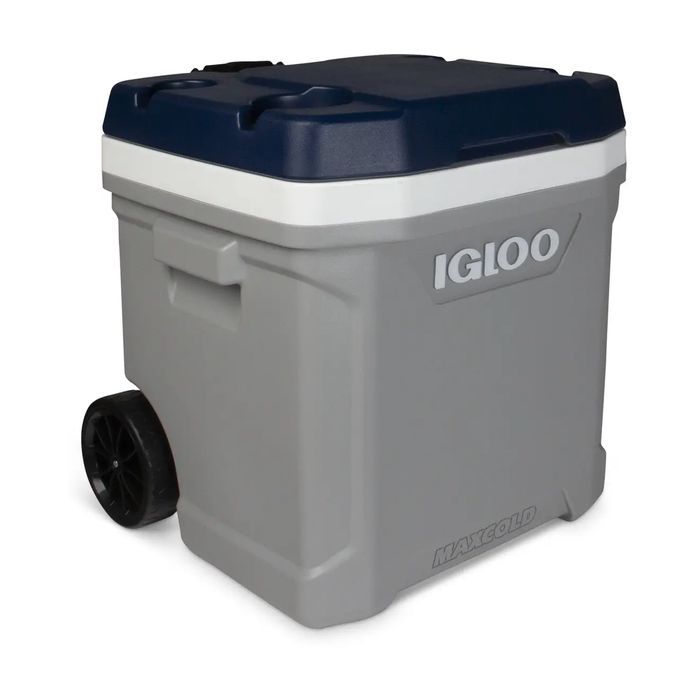 Термобокс Igloo Maxcold Latitude 62 Roller 56 л Grey/Blue (0342233469668) зображення 7