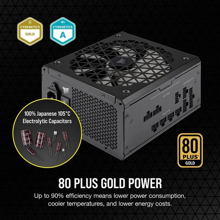 Блок питания Corsair 750W RM750x Shift PCIE5 (CP-9020251-EU) изображение 3
