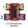 Зарядное устройство для аккумуляторов инструмента Einhell 18V 2x2 Power X-Quattrocharger 4A, PXC (4512102) изображение 5