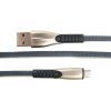 Дата кабель USB 2.0 AM to Micro 5P 0.25m gray Dengos (PLS-M-SHRT-PLSK-GREY) изображение 2