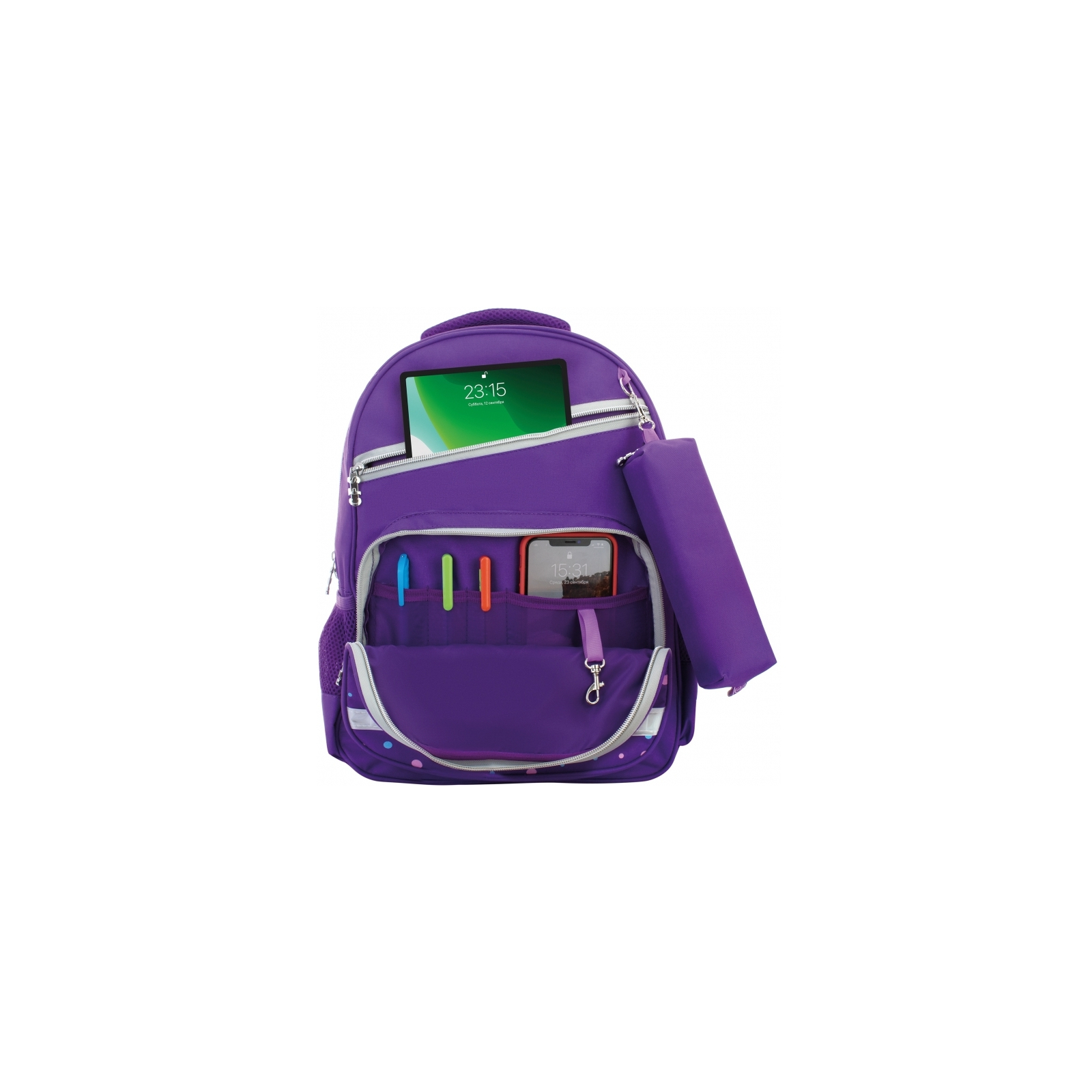 Рюкзак шкільний Cool For School CFS 16" Фіолетовий 16 — 25 л (CF86717) зображення 5