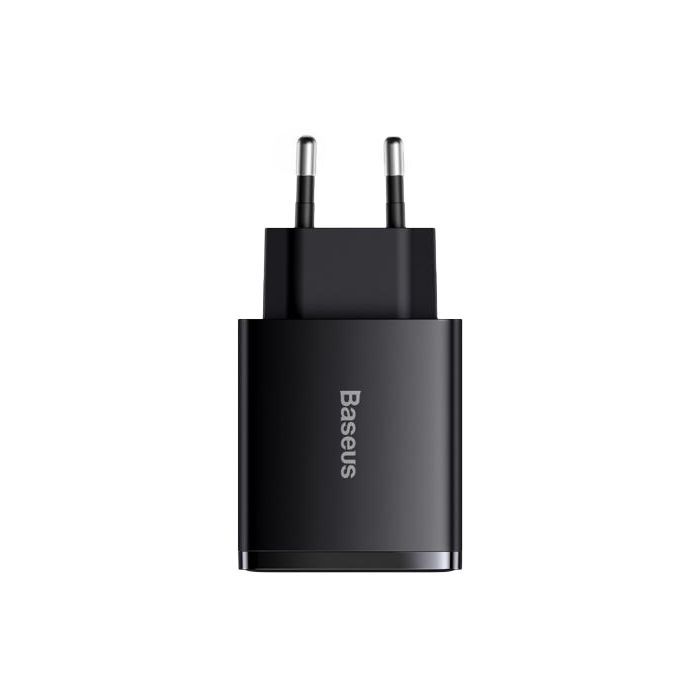 Зарядний пристрій Baseus Compact Quick Charger 2U+C (CCXJ-E01)
