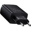 Зарядний пристрій Baseus Compact Quick Charger 2U+C (CCXJ-E01) зображення 2