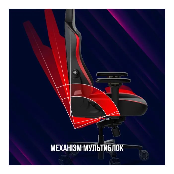 Кресло игровое Lorgar Embrace 533 Black (LRG-CHR533B) изображение 8