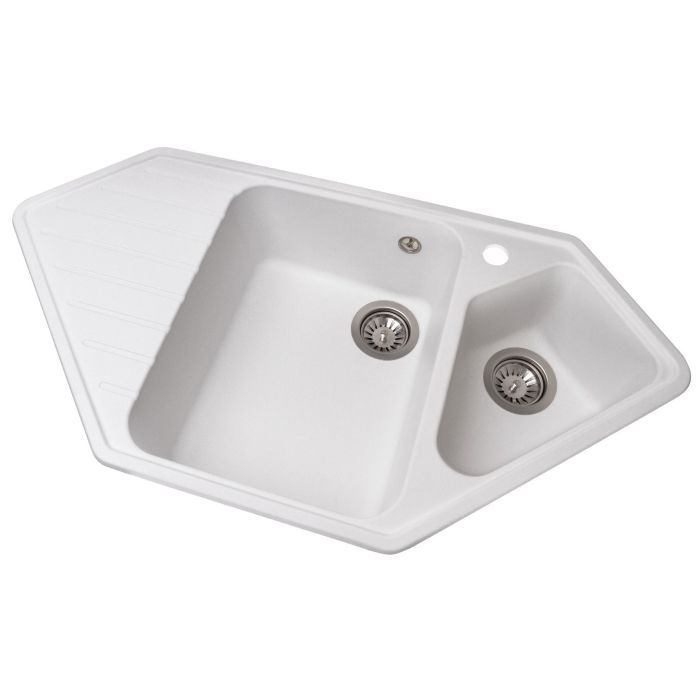 Мийка кухонна GRANADO IBIZA white (gr1805) зображення 2