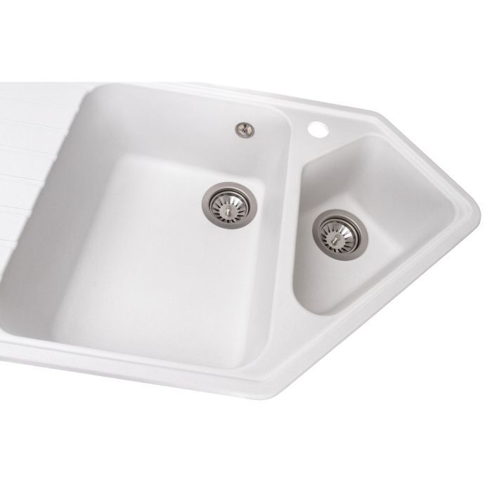 Мийка кухонна GRANADO IBIZA white (gr1805) зображення 7