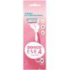 Бритва Dorco EVE 4 Disposable для жінок 4 леза 1 шт. (8801038584508)