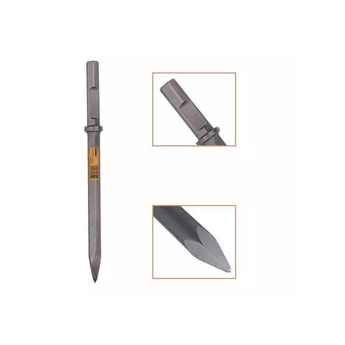 Зубило DeWALT з хвостовиком шестигранник 30мм, пікоподібне, 410мм. (DT6808)