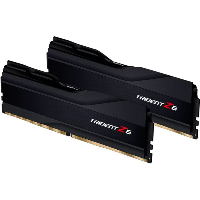 Модуль памяти для компьютера DDR5 32GB (2x16GB) 5600 MHz Trident Z5 Silver G.Skill (F5-5600J4040C16GX2-TZ5S) изображение 2