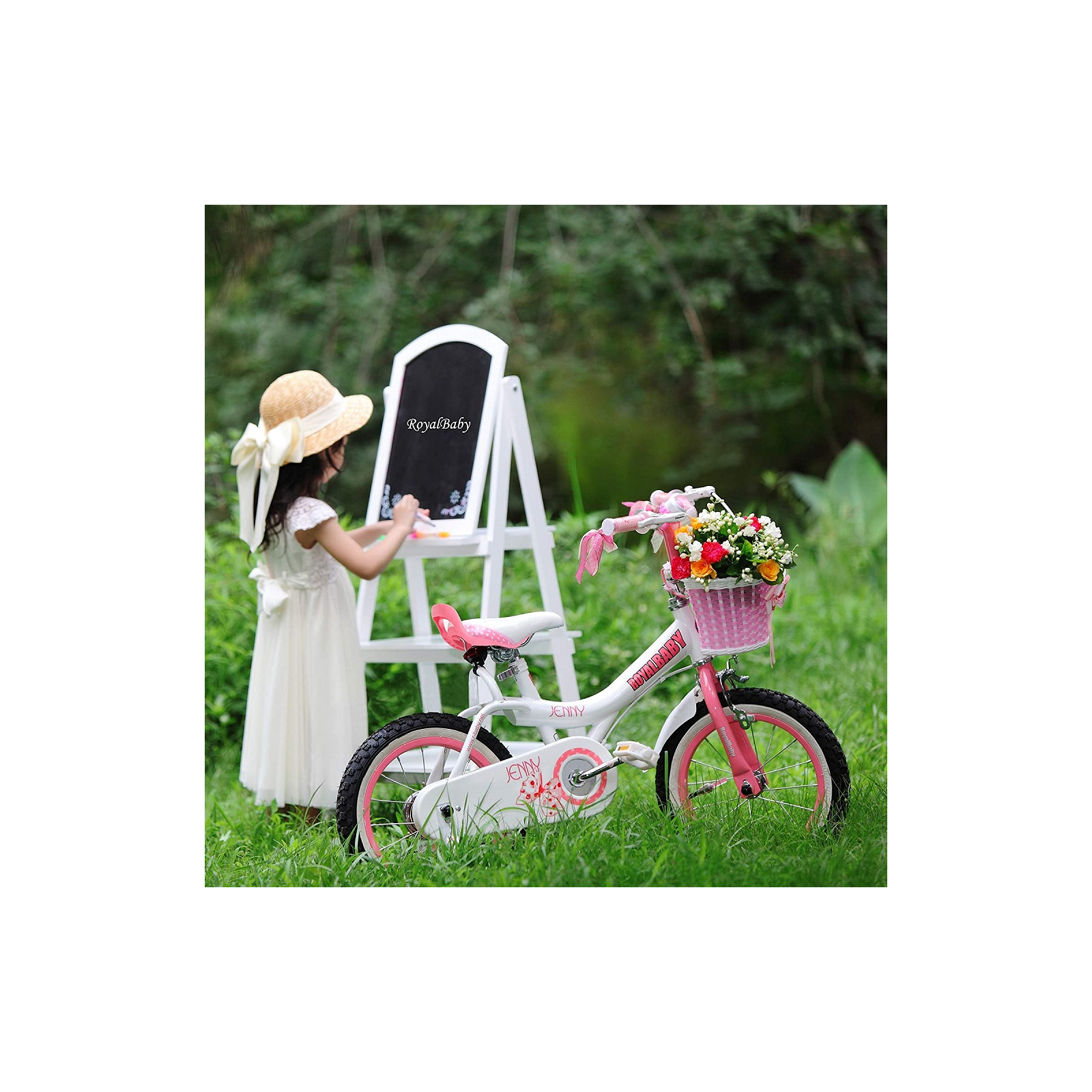 Детский велосипед Royal Baby Jenny Girls 20", Official UA, белый (RB20G-4-WHT) изображение 5