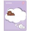 Папка с файлами Yes А4 с 20 файлами Line Friends с карманом (492102)