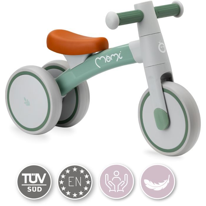 Беговел MoMi Tedi каталка Green (ROBI00035) изображение 3