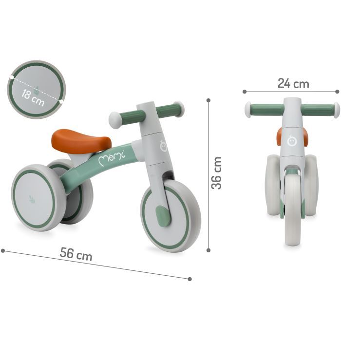Беговел MoMi Tedi каталка Green (ROBI00035) изображение 8