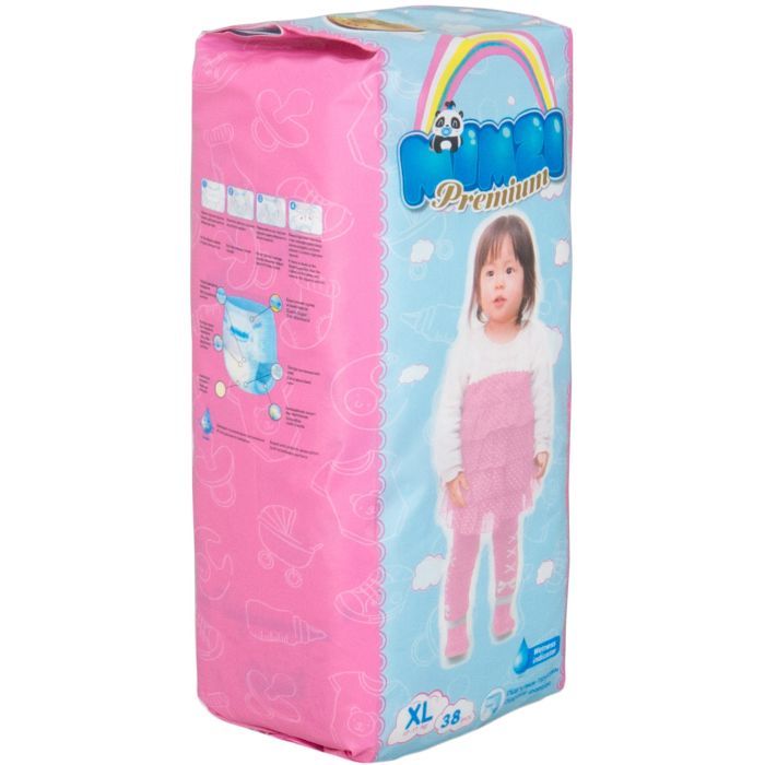 Підгузки Mimzi XL 12-17 кг 38 шт. (MPXL38) (4820209800142) зображення 10