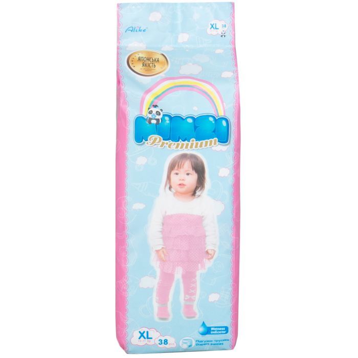 Підгузки Mimzi XL 12-17 кг 38 шт. (MPXL38) (4820209800142)