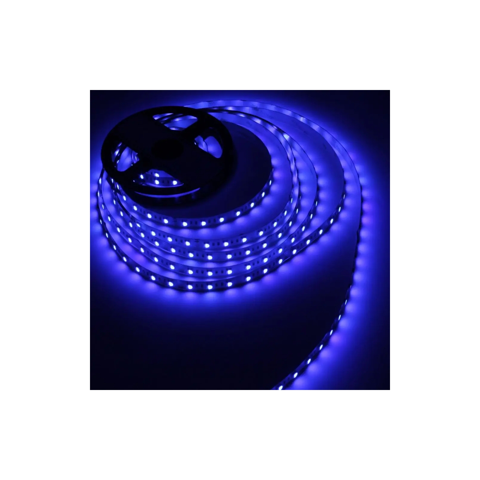 Світлодіодна стрічка LED-STIL RGB+W 4000К 18 Вт/м 5050 60 діодів IP33 24 Вольта 180 lm кольорова (DFP5050RGBW4-60P-IP33-24V) зображення 4