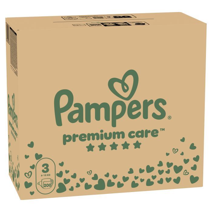 Подгузники Pampers Premium Care Midi Размер 3 (6-10 кг), 60 шт (4015400274780) изображение 2