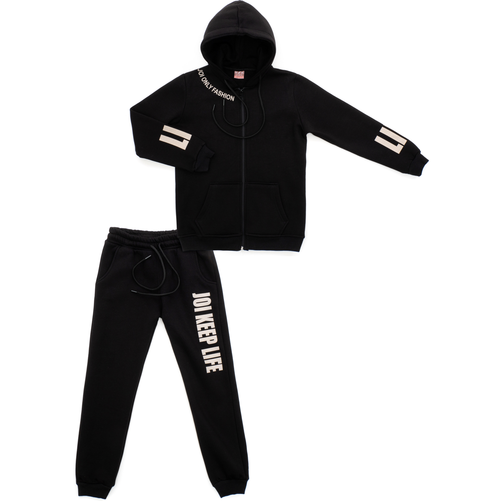 Спортивний костюм Joi флісовий (H-208-140G-black)