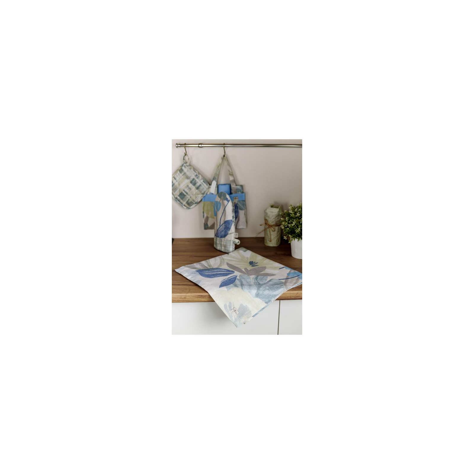 Серветка на стіл Прованс Блакитні Квіти 35х45 см (4823093449633) зображення 4