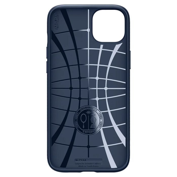 Чехол для мобильного телефона Spigen Apple iPhone 15 Liquid Air NavyBlue (ACS06791) изображение 12
